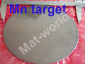 Metal manganese sputtering targets