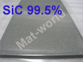 Silicon carbide ceramic sputtering targets