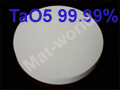 Tantalum oxide ceramic sputtering targets 4N
